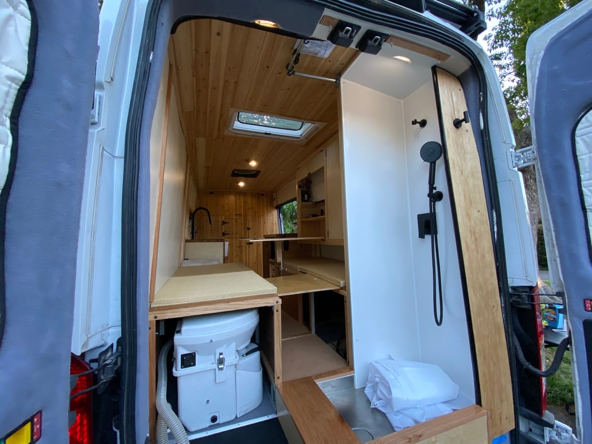 DIY Off Grid Campervan Conversion