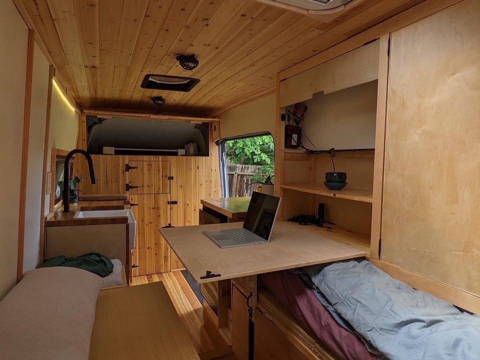 DIY Off Grid Campervan Conversion